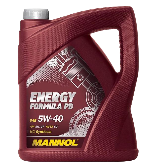 Моторное масло Mannol Energy Formula PD 5W40, 5л